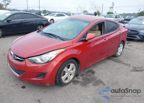 2011 Hyundai Elantra Gls (Ulsan Plant) z USA, uszkodzony, nr VIN KMHDH4AE6BU086272